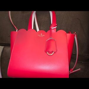 Kate Spade scalloped satchel